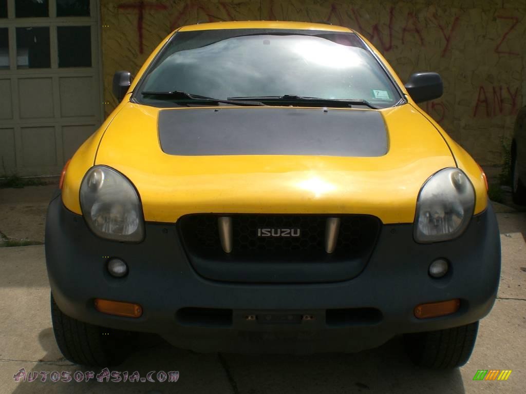 Proton Yellow / Gray/Black Isuzu VehiCROSS 