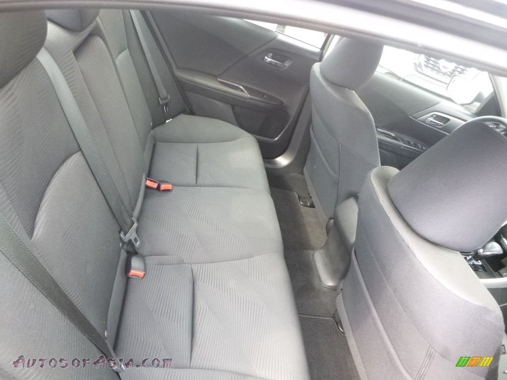 2015 Accord LX Sedan - Crystal Black Pearl / Gray photo #11