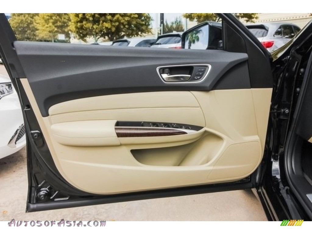 2019 TLX V6 Sedan - Crystal Black Pearl / Parchment photo #15