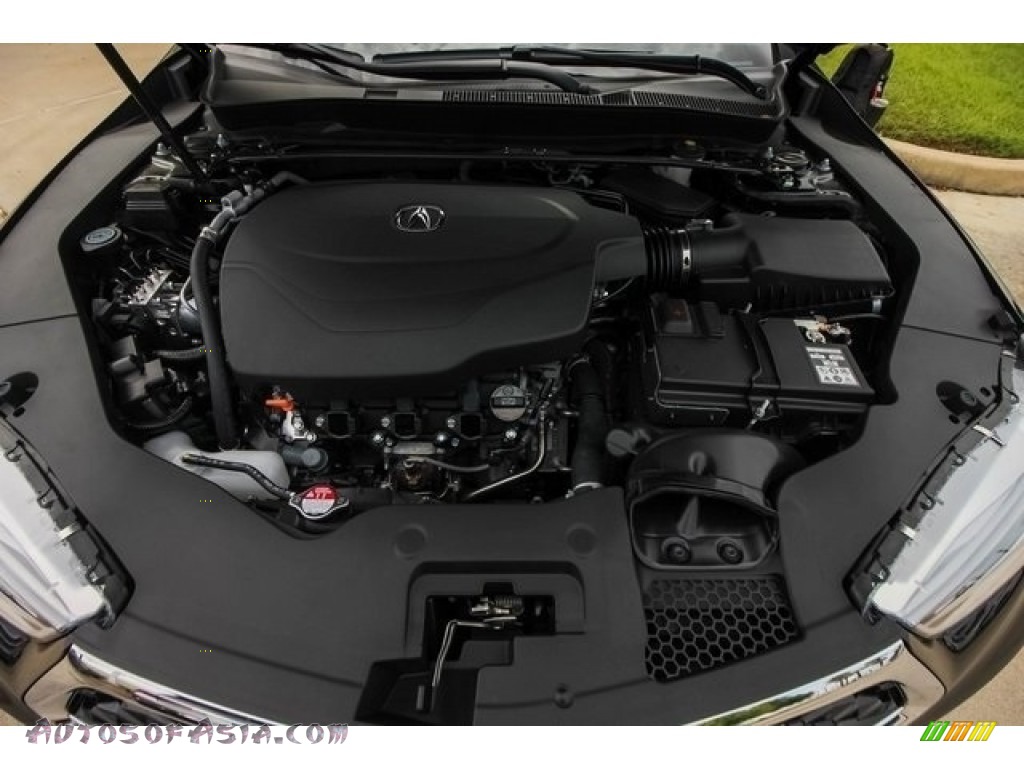 2019 TLX V6 Sedan - Crystal Black Pearl / Parchment photo #24