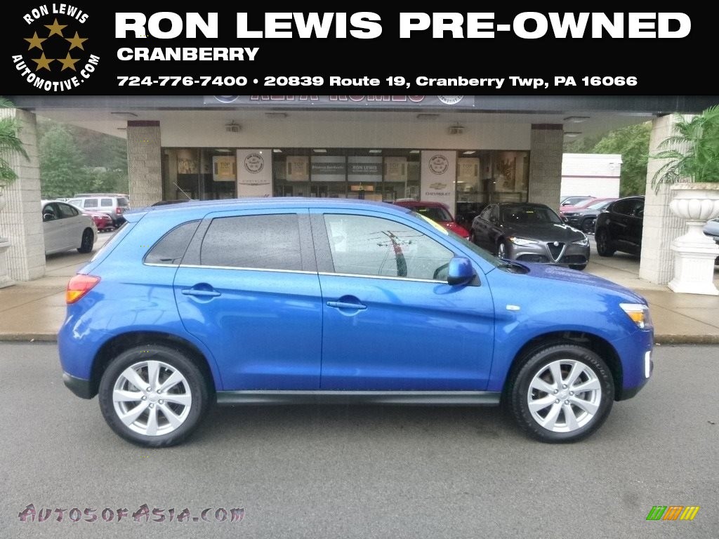 Octane Blue / Black Mitsubishi Outlander Sport SE AWC