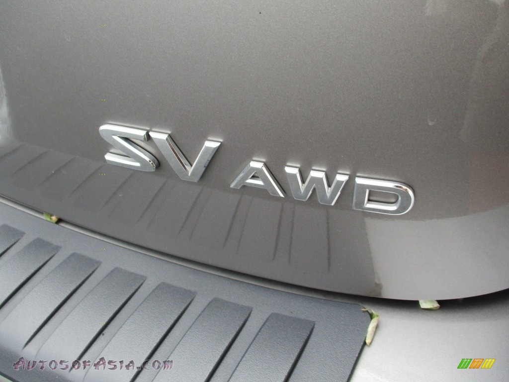 2012 Rogue SV AWD - Platinum Graphite / Black photo #6