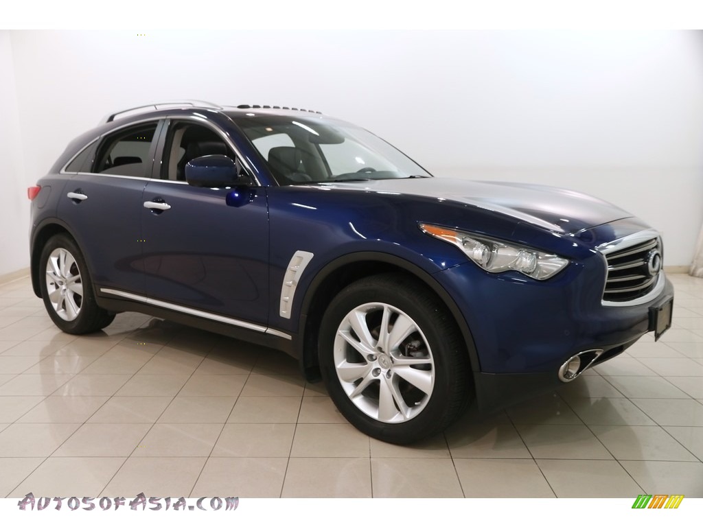 Iridium Blue / Graphite Infiniti FX 37 AWD