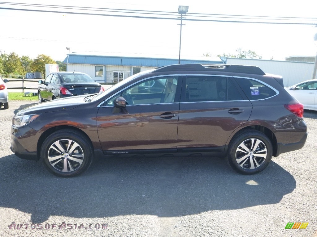2019 Outback 2.5i Limited - Cinnamon Brown Pearl / Warm Ivory photo #7