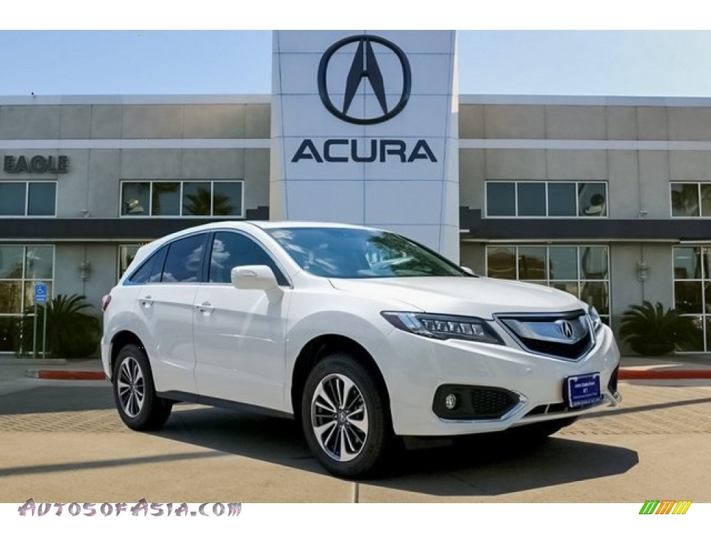 White Diamond Pearl / Parchment Acura RDX Advance AWD