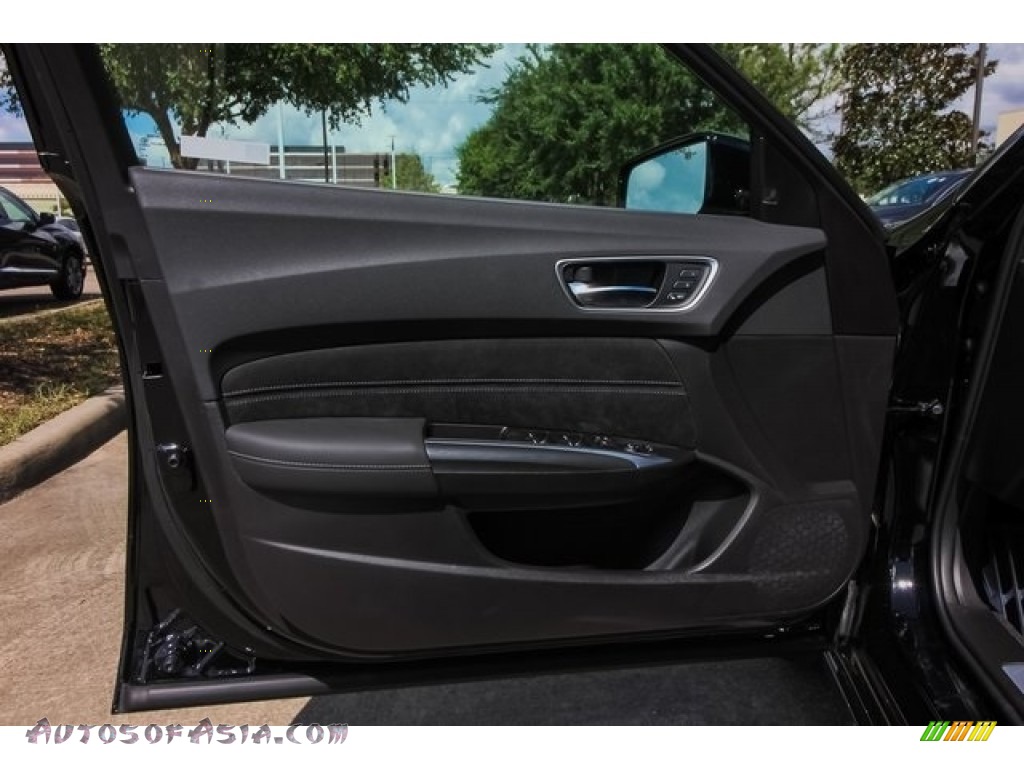 2019 TLX V6 A-Spec Sedan - Crystal Black Pearl / Ebony photo #14