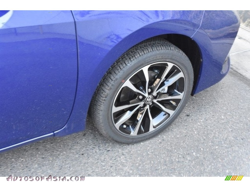 2019 Corolla SE - Blue Crush Metallic / Steel Gray photo #35