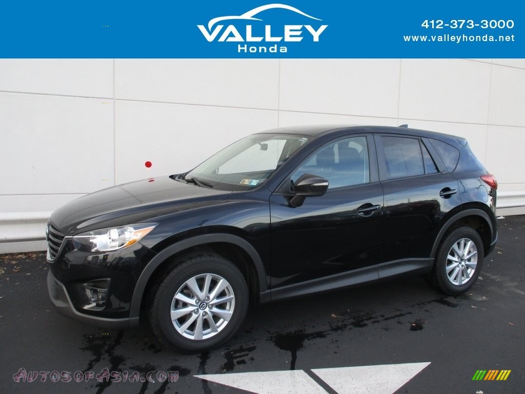 2016 CX-5 Touring AWD - Jet Black Mica / Black photo #1