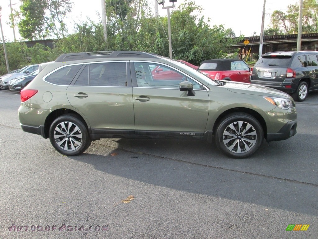 2016 Outback 2.5i Limited - Wilderness Green Metallic / Warm Ivory photo #5