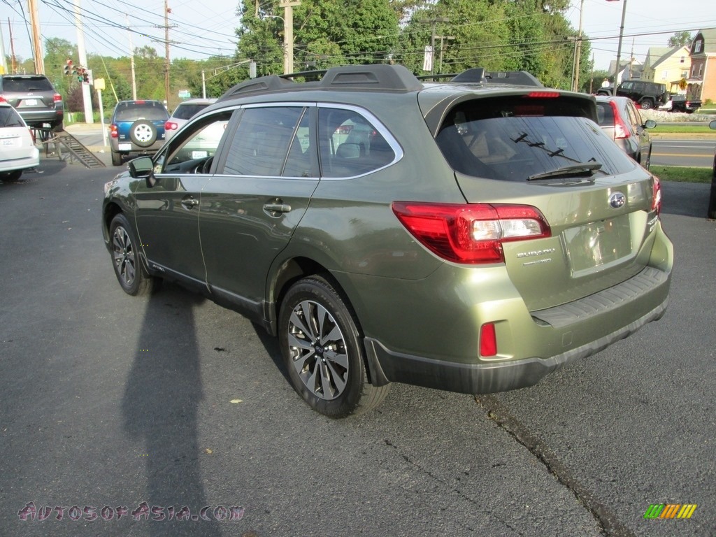 2016 Outback 2.5i Limited - Wilderness Green Metallic / Warm Ivory photo #8
