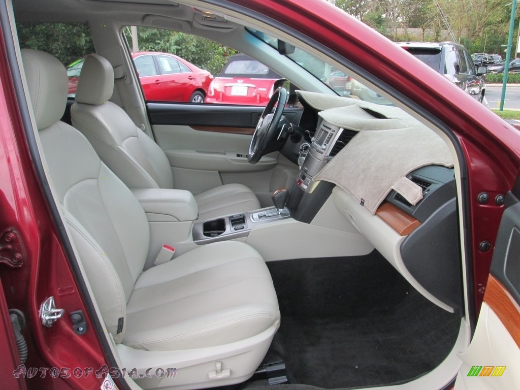 2014 Outback 2.5i Limited - Venetian Red Pearl / Ivory photo #18