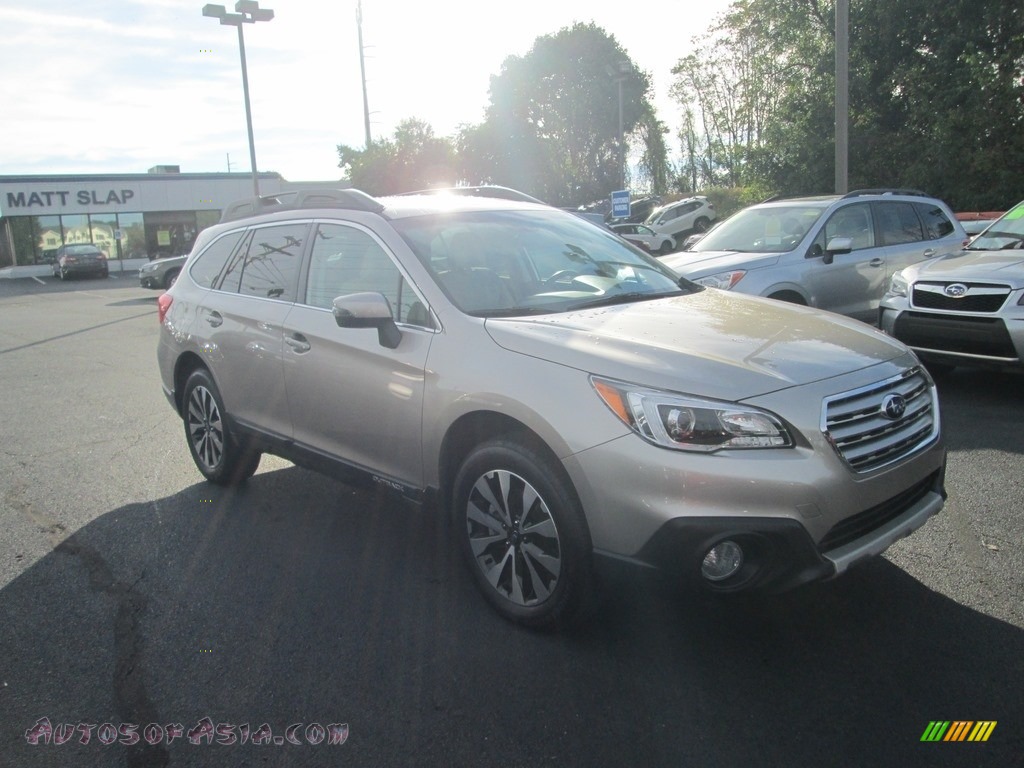 2016 Outback 2.5i Limited - Tungsten Metallic / Warm Ivory photo #4