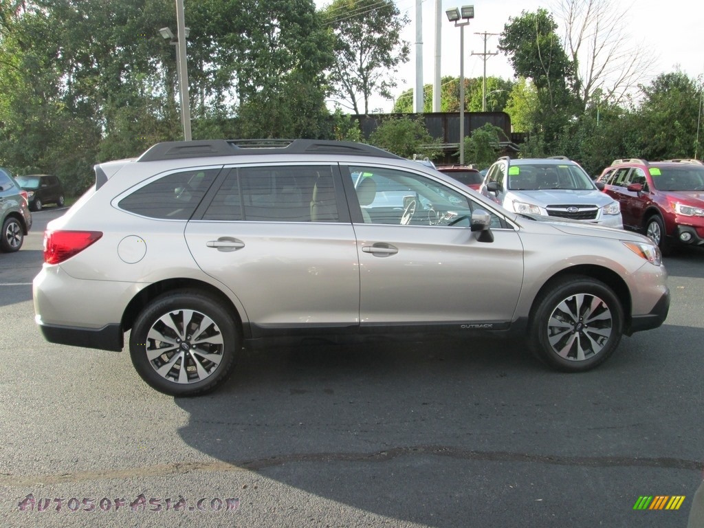 2016 Outback 2.5i Limited - Tungsten Metallic / Warm Ivory photo #5