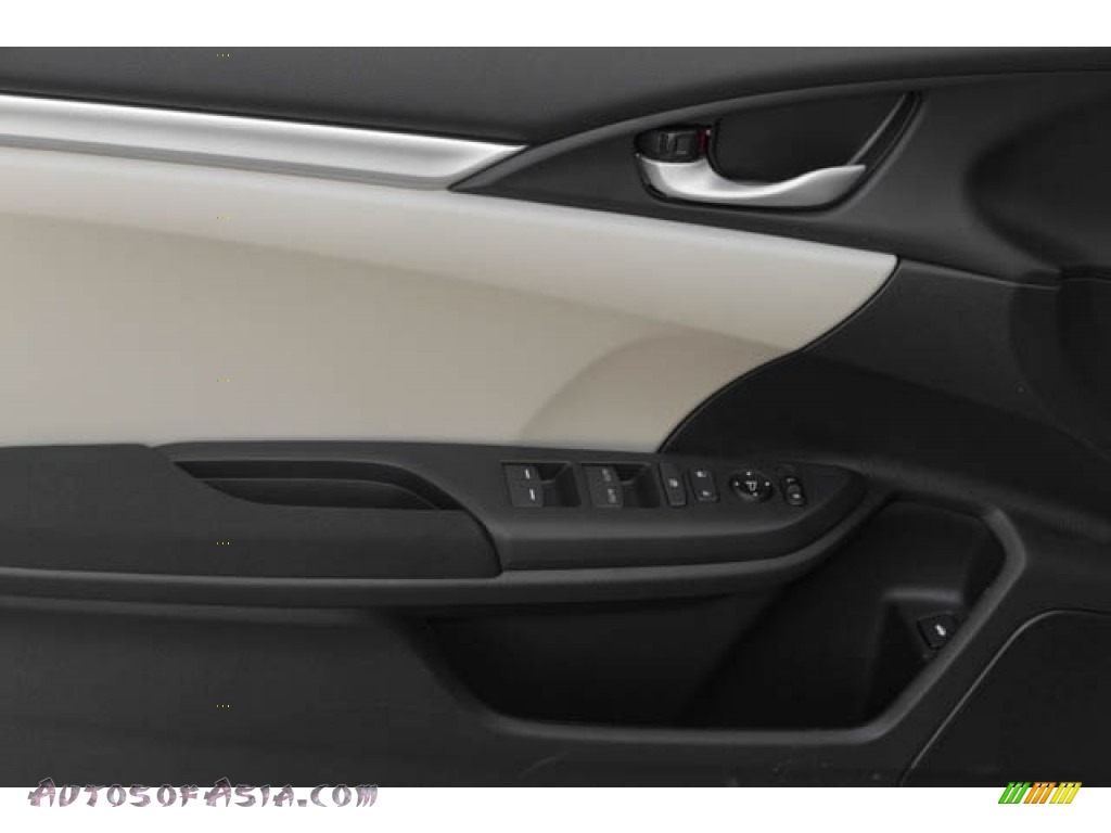 2018 Civic LX Sedan - Taffeta White / Ivory photo #31