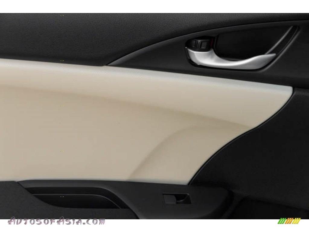 2018 Civic LX Sedan - Taffeta White / Ivory photo #33