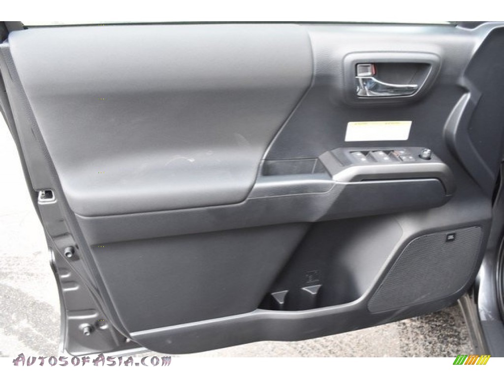 2019 Tacoma SR Double Cab 4x4 - Magnetic Gray Metallic / Cement Gray photo #20
