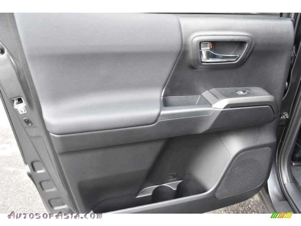 2019 Tacoma SR Double Cab 4x4 - Magnetic Gray Metallic / Cement Gray photo #21