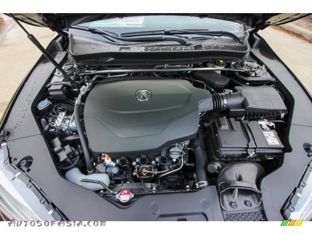 2019 TLX V6 Sedan - Crystal Black Pearl / Parchment photo #35