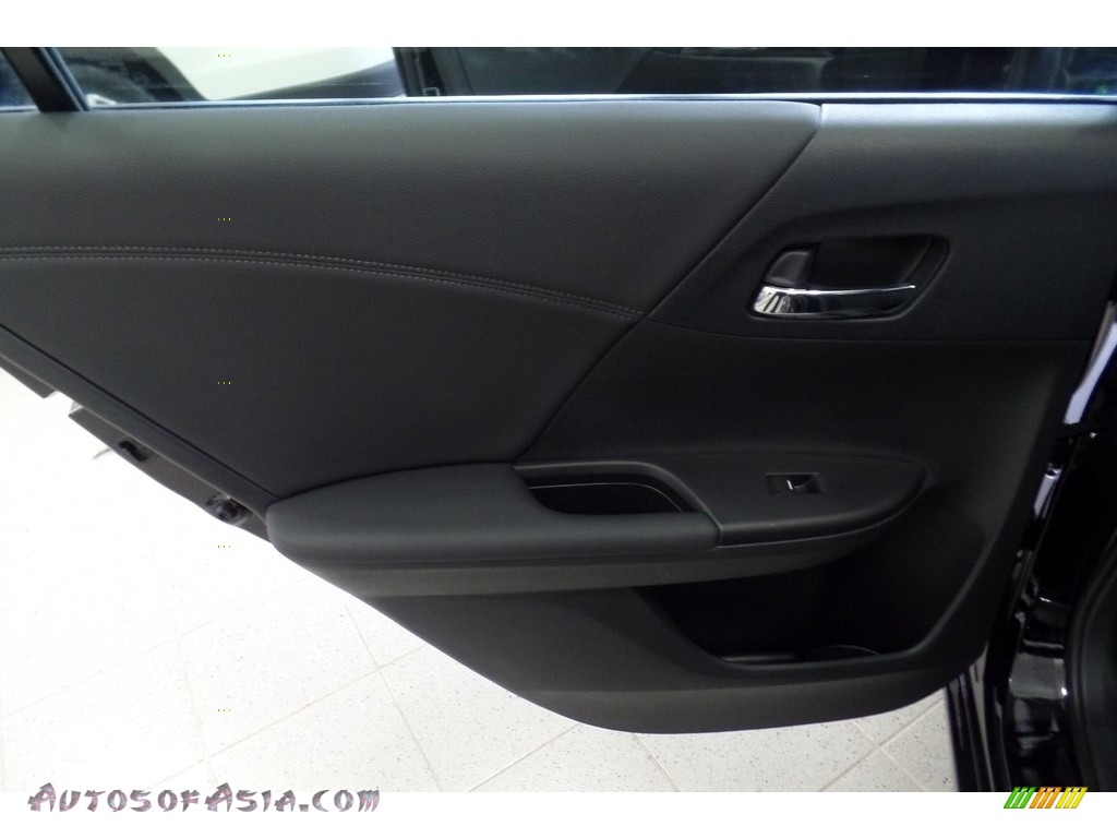 2017 Accord EX Sedan - Crystal Black Pearl / Black photo #23
