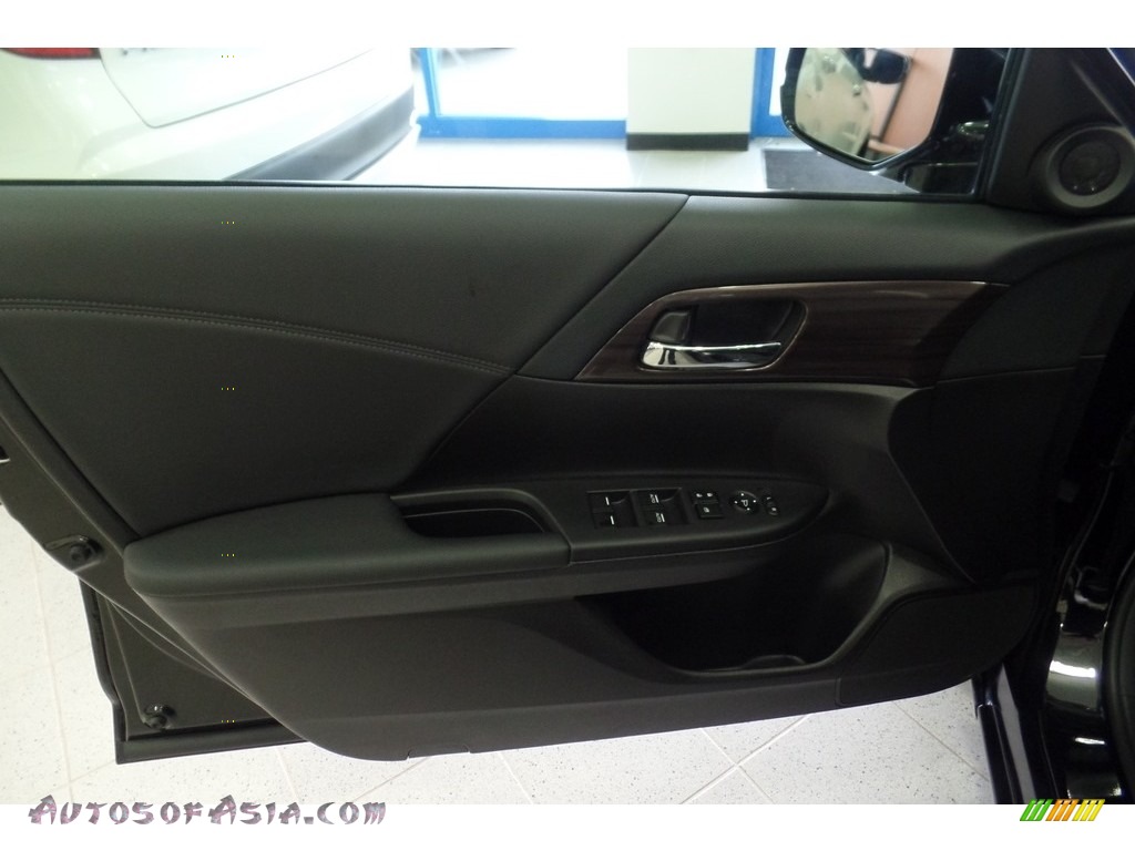 2017 Accord EX Sedan - Crystal Black Pearl / Black photo #26