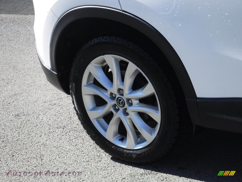 2014 CX-5 Grand Touring AWD - Crystal White Pearl Mica / Black photo #3