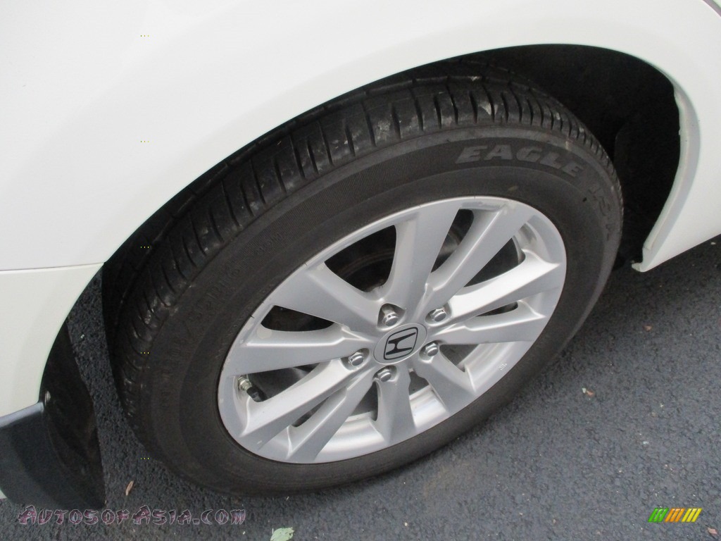 2012 Civic EX Sedan - Taffeta White / Gray photo #6