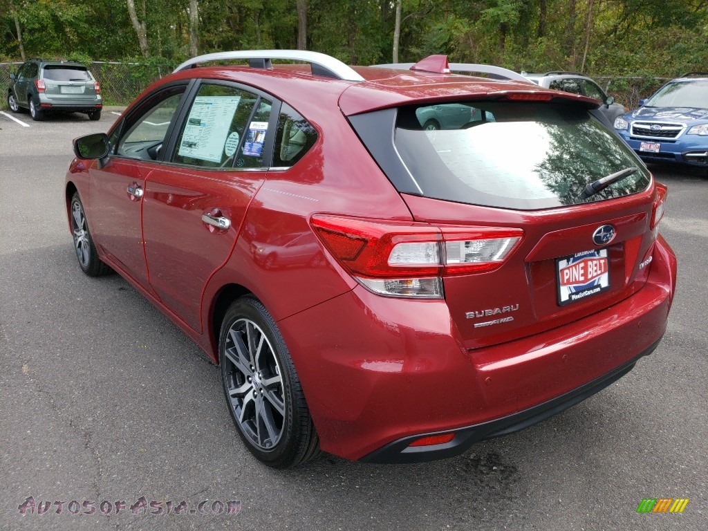 2019 Impreza 2.0i Limited 5-Door - Lithium Red Pearl / Ivory photo #4