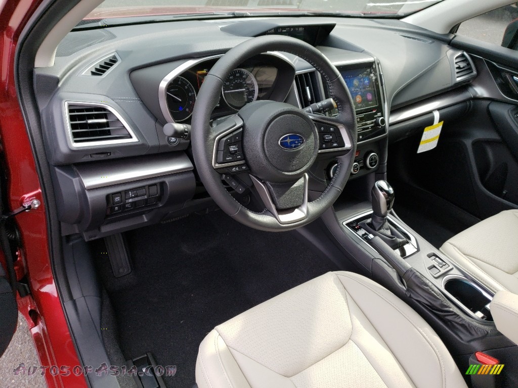 2019 Impreza 2.0i Limited 5-Door - Lithium Red Pearl / Ivory photo #7