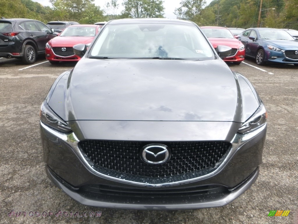 2018 Mazda6 Grand Touring - Machine Gray Metallic / Black photo #4