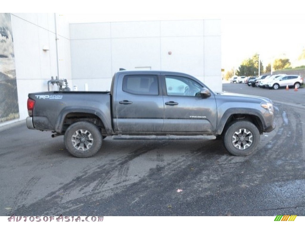 2017 Tacoma TRD Off Road Double Cab 4x4 - Magnetic Gray Metallic / Cement Gray photo #7