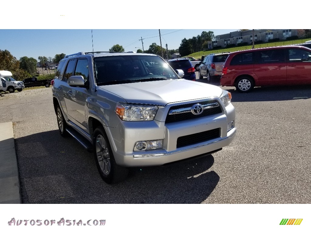 2013 4Runner Limited 4x4 - Classic Silver Metallic / Black Leather photo #8