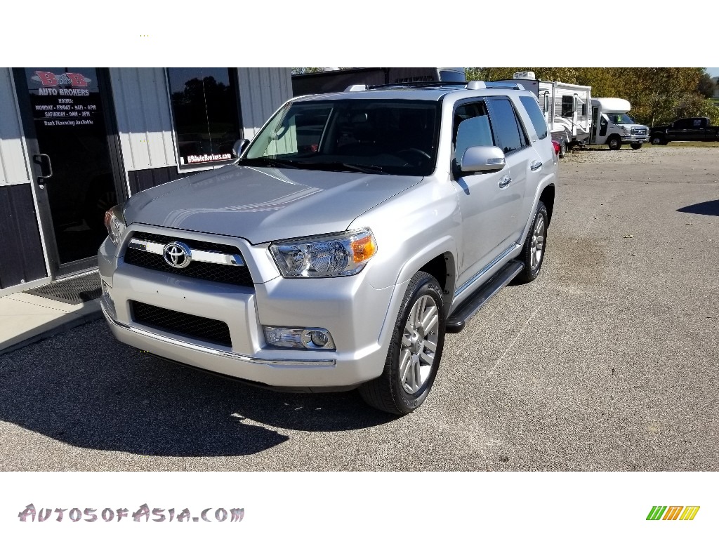 2013 4Runner Limited 4x4 - Classic Silver Metallic / Black Leather photo #10