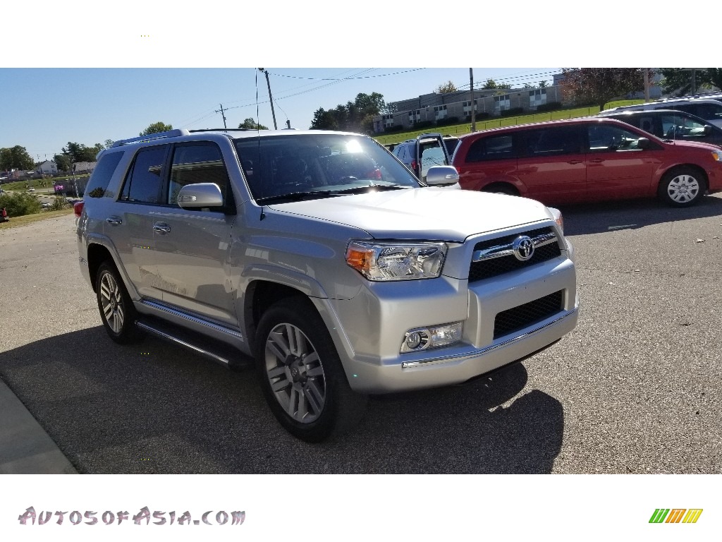2013 4Runner Limited 4x4 - Classic Silver Metallic / Black Leather photo #30