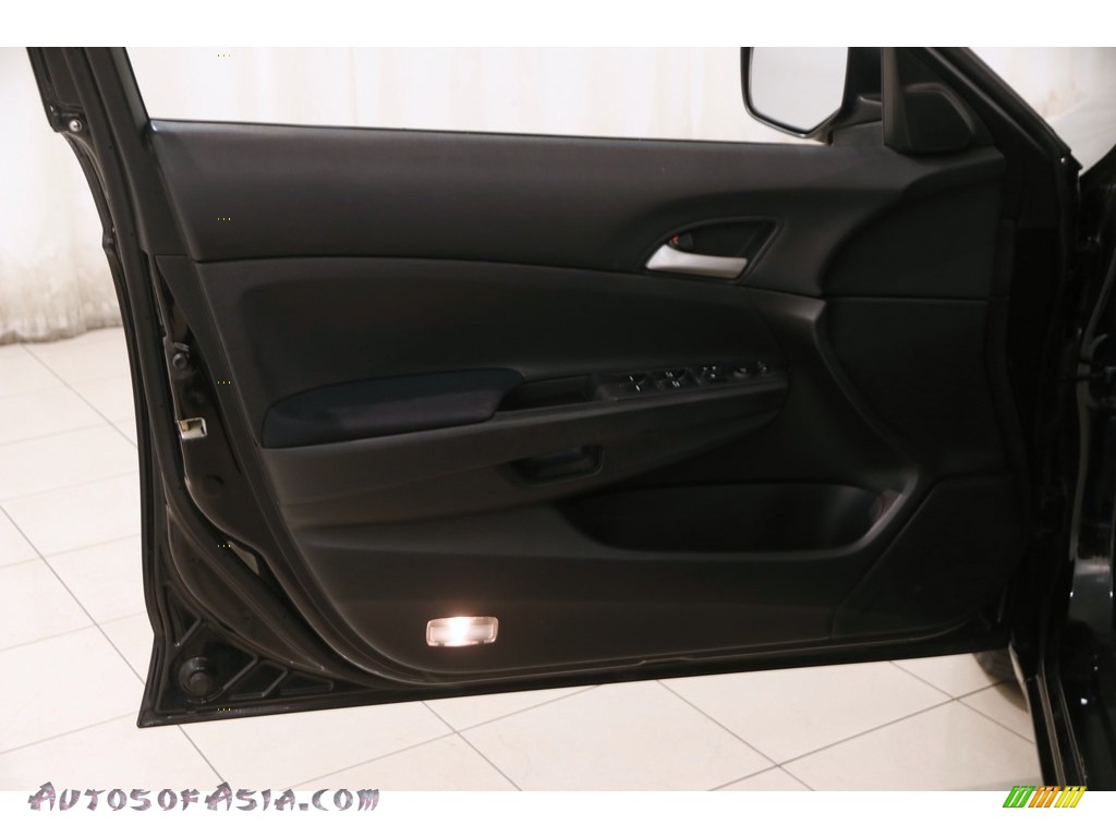 2012 Accord SE Sedan - Crystal Black Pearl / Black photo #4