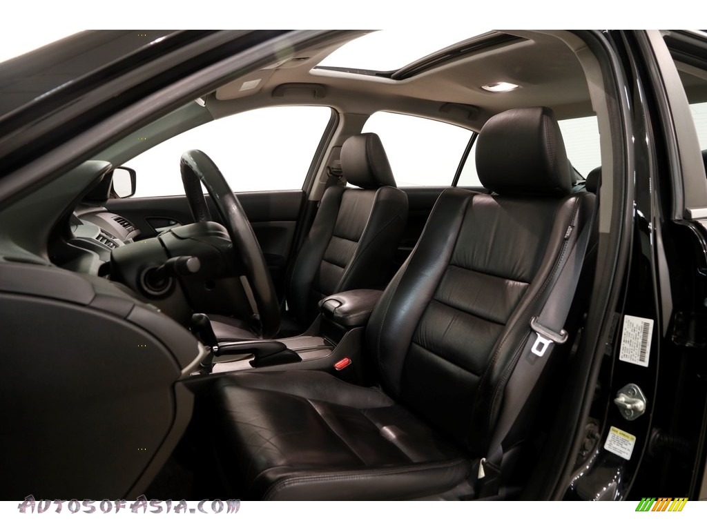 2012 Accord SE Sedan - Crystal Black Pearl / Black photo #5