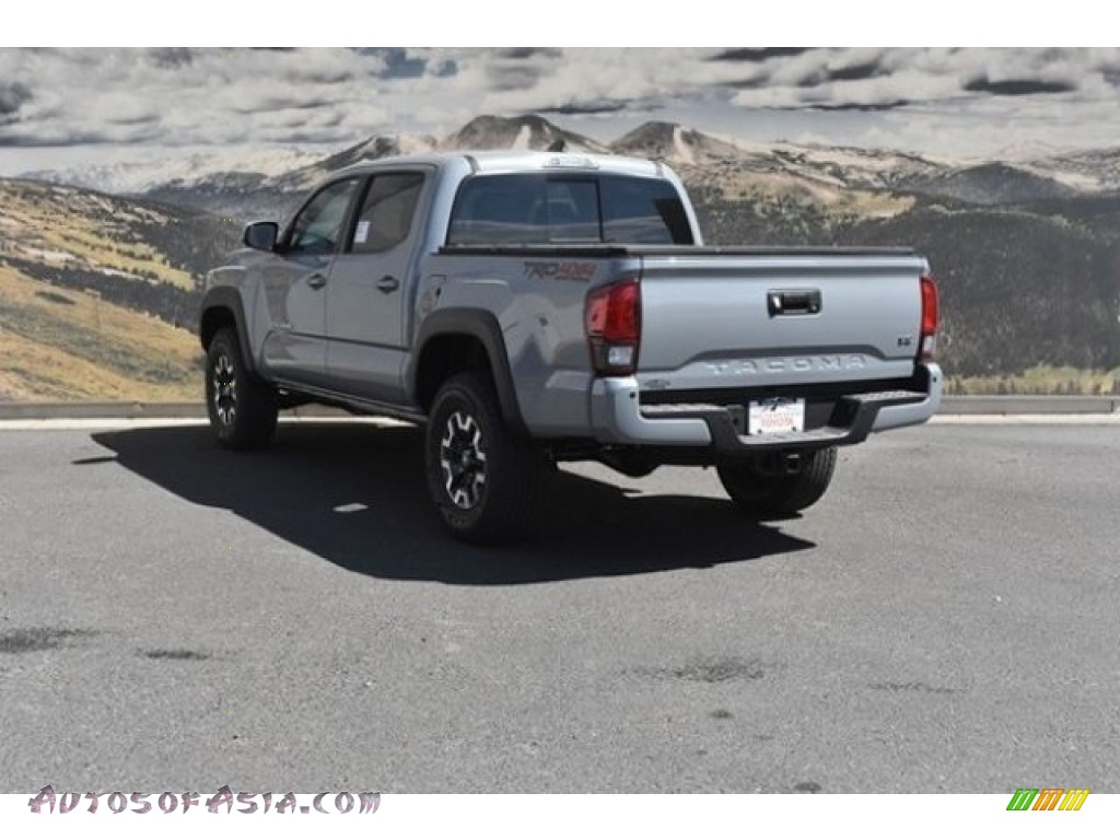 2018 Tacoma TRD Off Road Double Cab 4x4 - Cement / Cement Gray photo #3