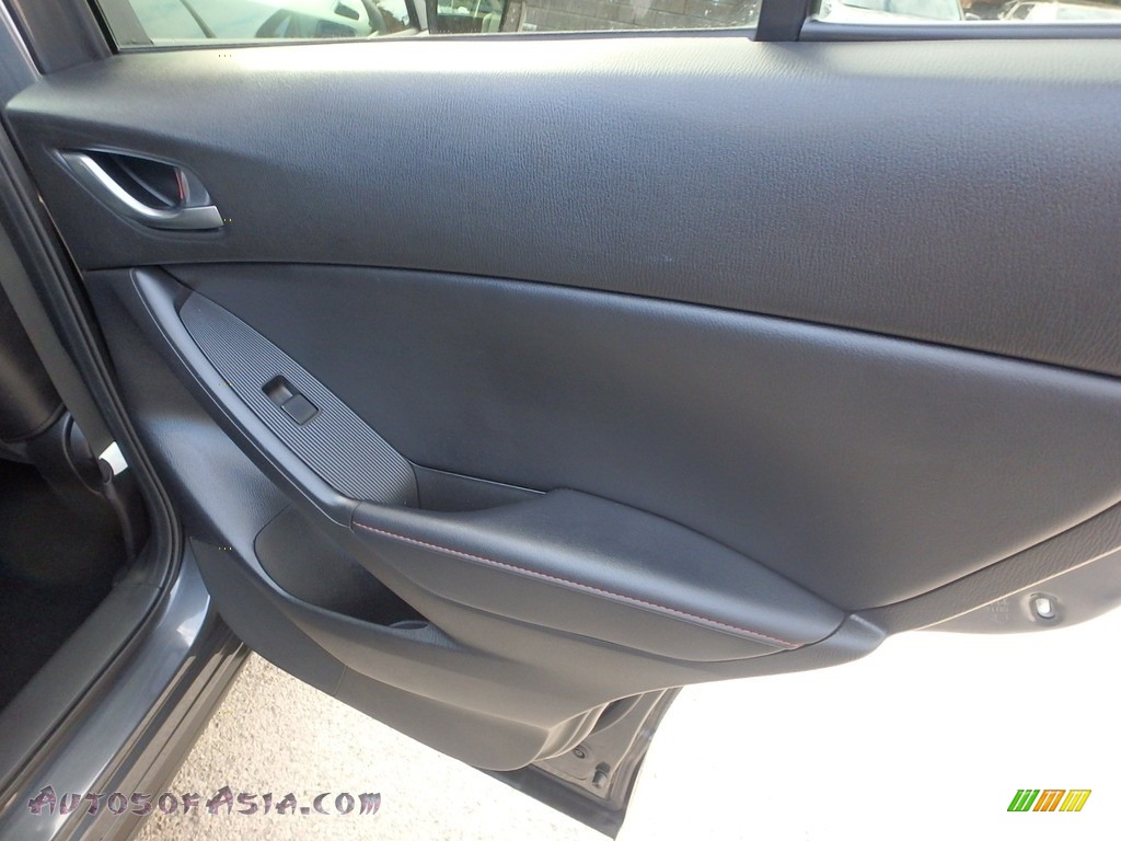 2014 CX-5 Grand Touring AWD - Meteor Gray Mica / Black photo #15
