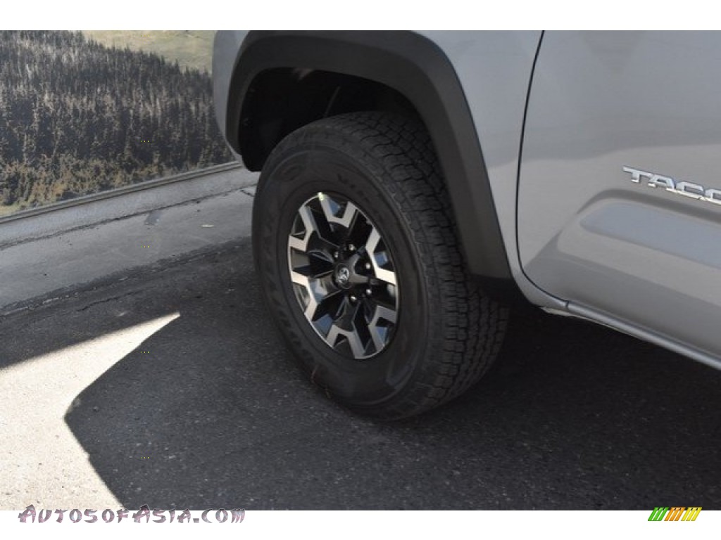 2018 Tacoma TRD Off Road Double Cab 4x4 - Cement / Cement Gray photo #12