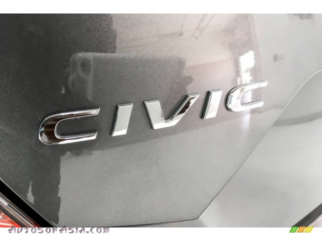 2017 Civic Si Sedan - Sonic Gray Pearl / Black photo #7