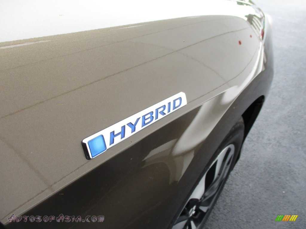 2017 Accord Hybrid Sedan - Mandarin Gold Metallic / Black photo #6