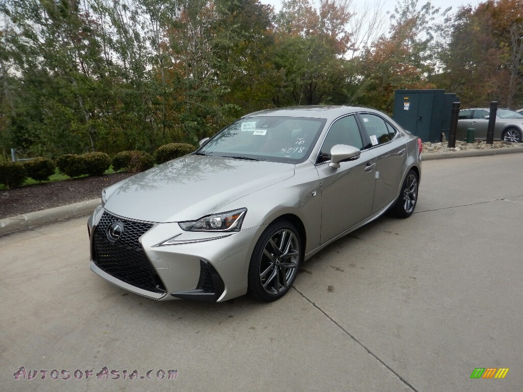 2019 IS 300 F Sport AWD - Atomic Silver / Rioja Red photo #1