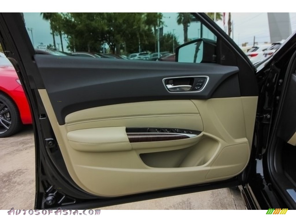 2019 TLX V6 SH-AWD Technology Sedan - Crystal Black Pearl / Parchment photo #15