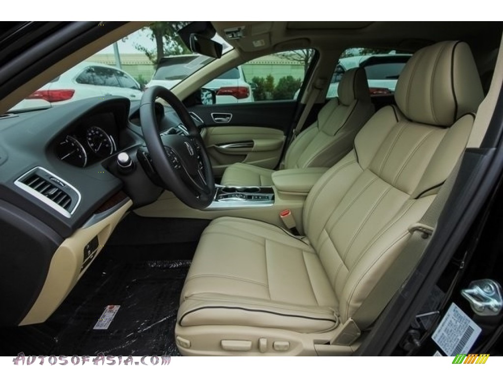 2019 TLX V6 SH-AWD Technology Sedan - Crystal Black Pearl / Parchment photo #16
