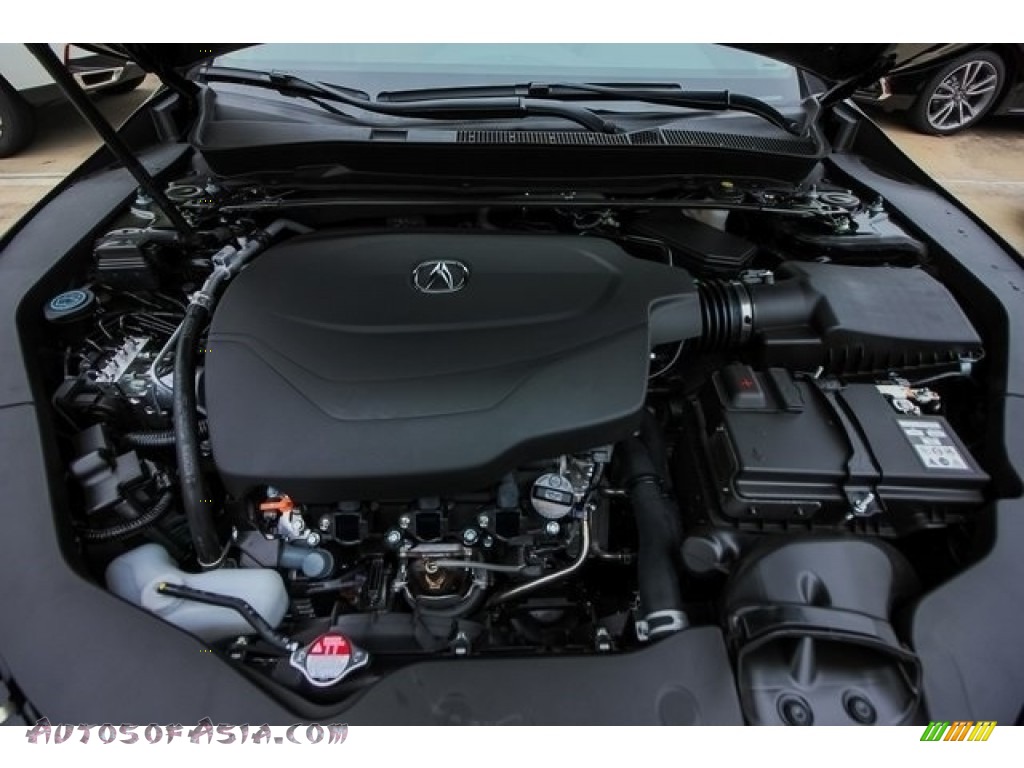 2019 TLX V6 SH-AWD Technology Sedan - Crystal Black Pearl / Parchment photo #24