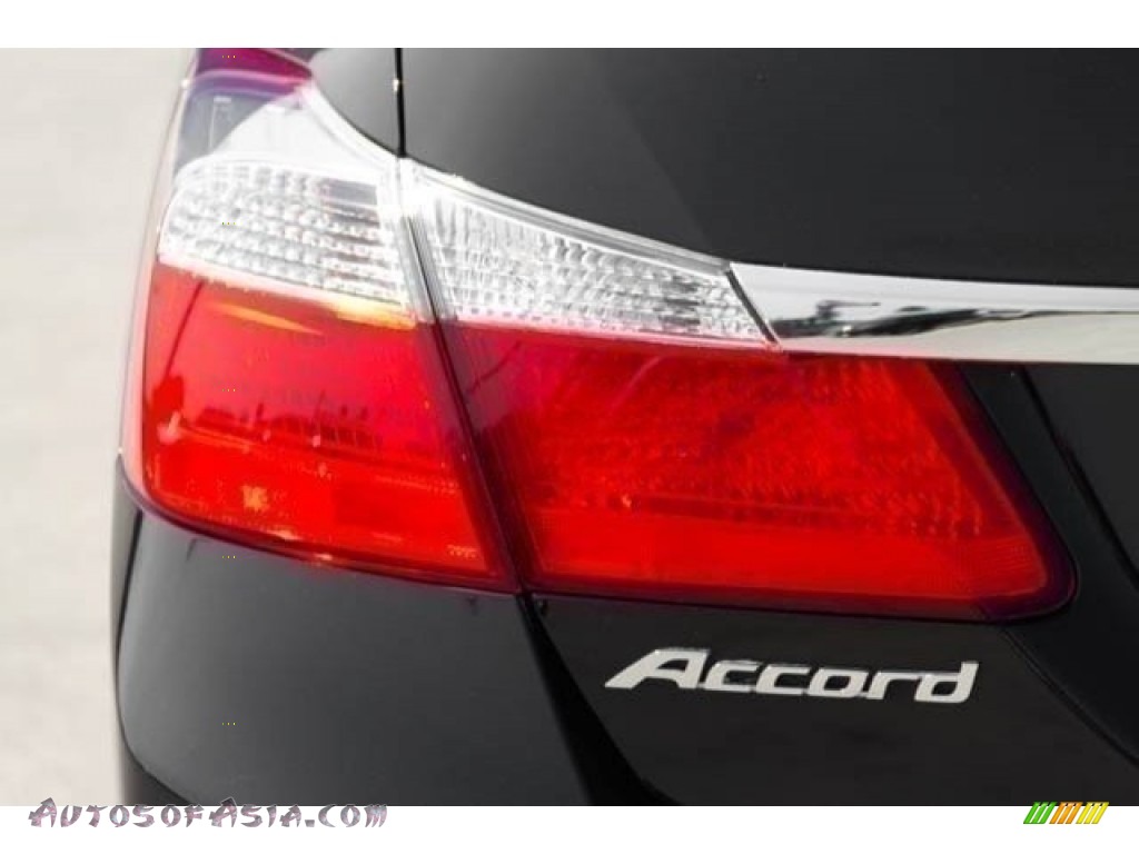 2013 Accord EX Sedan - Crystal Black Pearl / Black photo #11