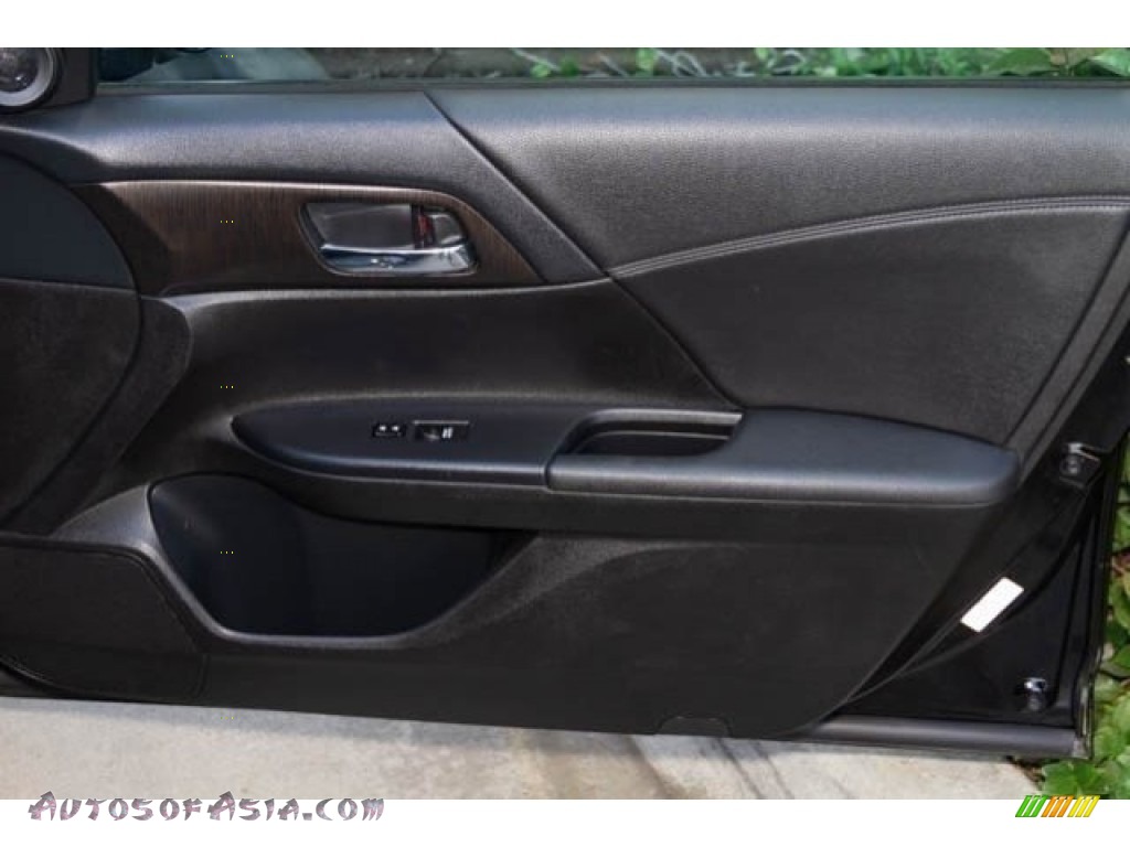 2013 Accord EX Sedan - Crystal Black Pearl / Black photo #32