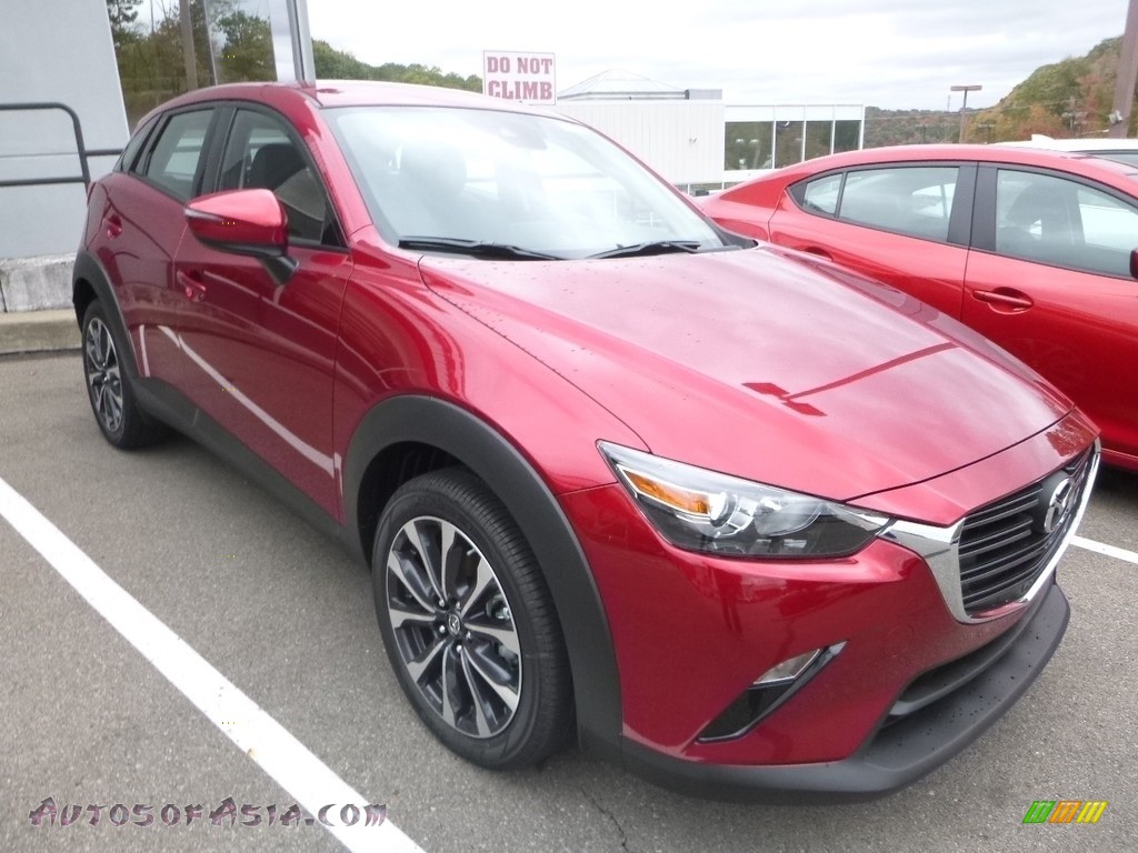 2019 CX-3 Touring AWD - Soul Red Metallic / Black photo #4