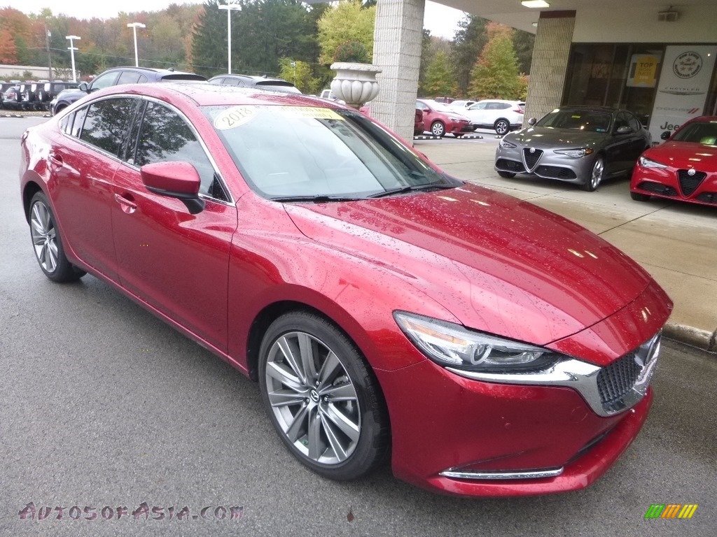 2018 Mazda6 Signature - Soul Red Crystal Metallic / Parchment photo #3