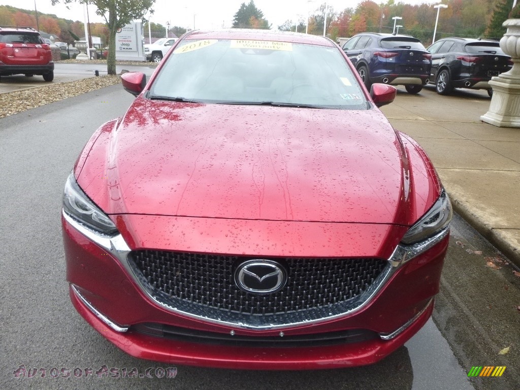 2018 Mazda6 Signature - Soul Red Crystal Metallic / Parchment photo #4