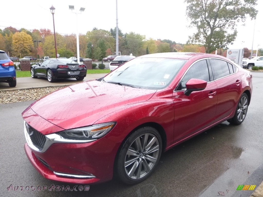 2018 Mazda6 Signature - Soul Red Crystal Metallic / Parchment photo #5